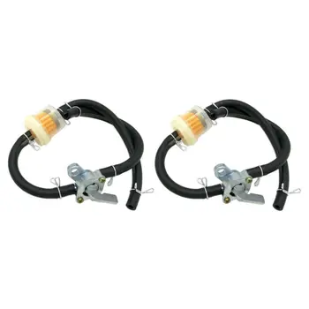 2pcs Universal Motorcycle Fuel Petrol Filter W/ Hose&Fuel Tap For 50cc-150cc Engine
2pcs Universal Motorcycle Fuel Petrol Filter W/ Hose&Fuel Tap For 50cc-150cc Engine