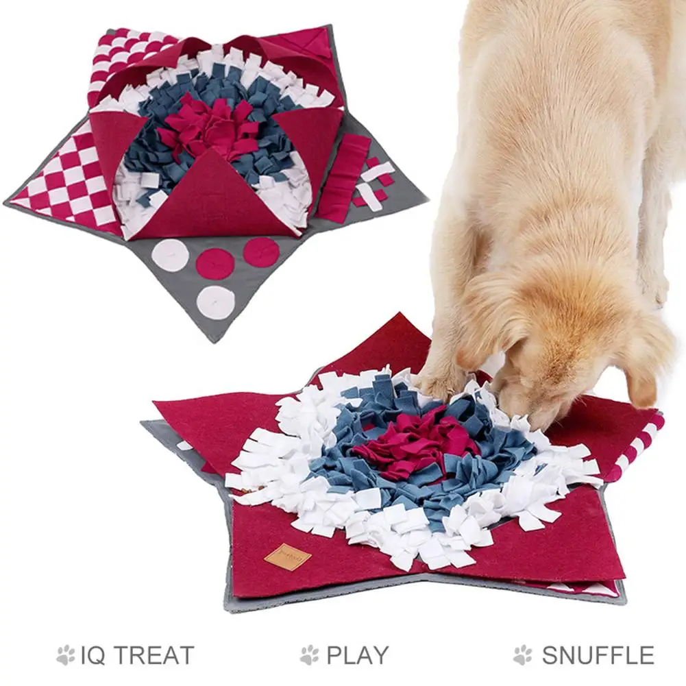 Sniffing Pad Dogs Snuffle Mat Pet Anti Choking Mat Cat Dog Training Blanket Nose Work Toy Pet Slowing Feeding Intelligence Mat
Sniffing Pad Dogs Snuffle Mat Pet Anti Choking Mat Cat Dog Training Blanket Nose Work Toy Pet Slowing Feeding Intelligence Mat