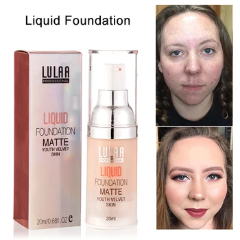 High Qualit Matte Liquid Foundation Face Concealer Waterproof Long Lasting Oil Control Moisturizing Brighten Skin Makeup
High Qualit Matte Liquid Foundation Face Concealer Waterproof Long Lasting Oil Control Moisturizing Brighten Skin Makeup