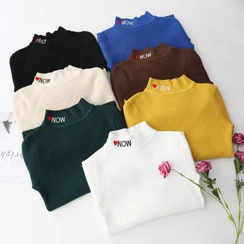 winter Women Knitted Turtleneck Sweater Slim Letter Knitwear Jumper Fashion Pull Femme Pullover New Arrival Y6.w
winter Women Knitted Turtleneck Sweater Slim Letter Knitwear Jumper Fashion Pull Femme Pullover New Arrival Y6.w
