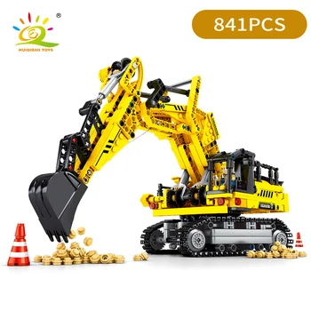 841pcs Building Blocks Engineering Series Excavator Truck Construction Vehicle Children's Educational Toys Kids Gift
841pcs Building Blocks Engineering Series Excavator Truck Construction Vehicle Children's Educational Toys Kids Gift