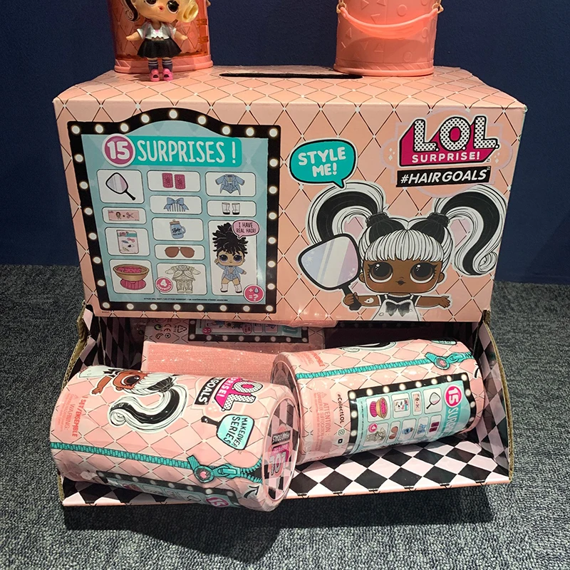 LOL Surprise Dolls Set 100% Original Hair Baby Dolls with Boxed PVC LOL Dolls Anime Model Kids Toys for Birthday Gifts for Girls
LOL Surprise Dolls Set 100% Original Hair Baby Dolls with Boxed PVC LOL Dolls Anime Model Kids Toys for Birthday Gifts for Girls