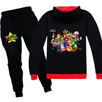 New arrival velour spring children clothing set casual super mario baby girls twinset Toddler 2 pieces jacket+pants for boys
New arrival velour spring children clothing set casual super mario baby girls twinset Toddler 2 pieces jacket+pants for boys