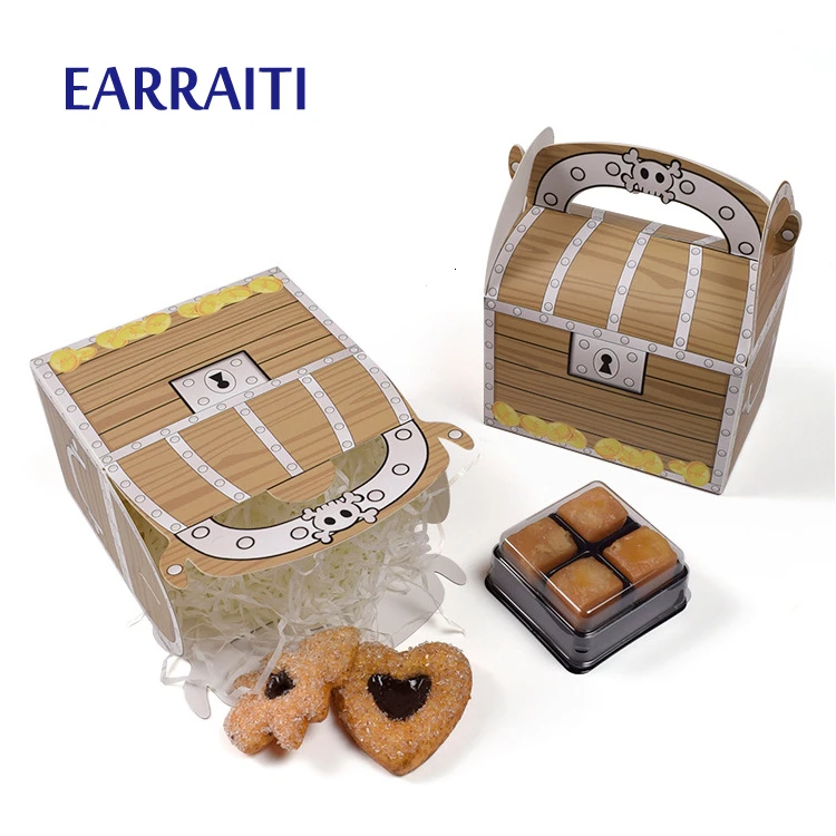 50PCS Small Holloween Box Handle Wooden Muffin Cake Packaging Box Pirate Gift Candy Box Boy Skeleton Baking Kid Birthday Party
50PCS Small Holloween Box Handle Wooden Muffin Cake Packaging Box Pirate Gift Candy Box Boy Skeleton Baking Kid Birthday Party