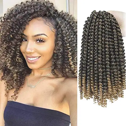 Spring Twist Hair Extension Meche Crochet Braid Crotchet Braids kinky Passion Twist Curly Synthetic
Spring Twist Hair Extension Meche Crochet Braid Crotchet Braids kinky Passion Twist Curly Synthetic