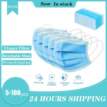 5-200PC Disposable Mouth Caps 3 Layer Anti-Dust Ear Loop Face Masks Fashion Fabric Breathable Mondkapjes In STOCK Mascarillas
5-200PC Disposable Mouth Caps 3 Layer Anti-Dust Ear Loop Face Masks Fashion Fabric Breathable Mondkapjes In STOCK Mascarillas
