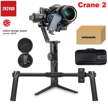 Zhiyun Crane 2 3-Axis Handheld Gimbal Stabilizer with Follow Focus 3.2Kg Payload OLED Display 18hrs Long Runtime for Canon 5D4 3
Zhiyun Crane 2 3-Axis Handheld Gimbal Stabilizer with Follow Focus 3.2Kg Payload OLED Display 18hrs Long Runtime for Canon 5D4 3
