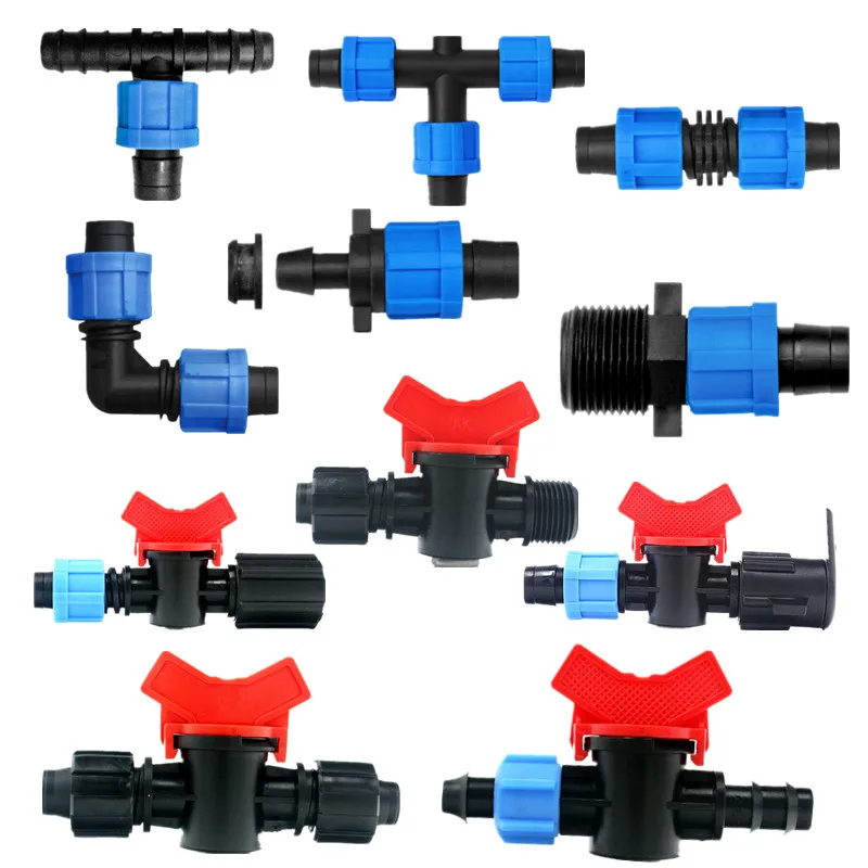 10-20PCS 5/8" Swivel Drip Tape Connector Mini-Valve Elbow Tee Starter End Plug Repair Coupler Greenhouse Watering Drip Fittings
10-20PCS 5/8" Swivel Drip Tape Connector Mini-Valve Elbow Tee Starter End Plug Repair Coupler Greenhouse Watering Drip Fittings