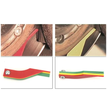 Car Protection Tool Car Brake Pad Scale Thickness Gauge Wear Measuring Instrument Feeler Detector Car Accessories
Car Protection Tool Car Brake Pad Scale Thickness Gauge Wear Measuring Instrument Feeler Detector Car Accessories