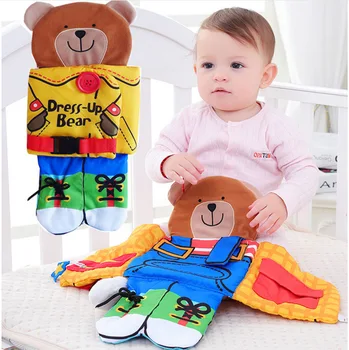 Jjovce cub dress zipper button tie shoelace three-dimensional cloth book baby multi-functional baby wisdom cloth book
Jjovce cub dress zipper button tie shoelace three-dimensional cloth book baby multi-functional baby wisdom cloth book