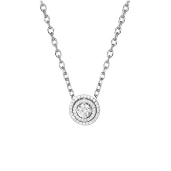 Pendant Necklace Chain Choker 925 Silver Revolving Female European American Trendy Mounted Diamond Rose Gold Accessories
Pendant Necklace Chain Choker 925 Silver Revolving Female European American Trendy Mounted Diamond Rose Gold Accessories