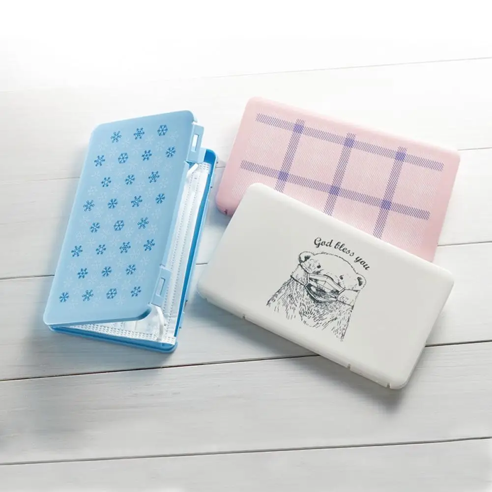 Portable Dustproof Buckle Mask Storage Seal Box Case Portable Disposable Face Masks Container Safe Pollution-Free Mask Organizer
Portable Dustproof Buckle Mask Storage Seal Box Case Portable Disposable Face Masks Container Safe Pollution-Free Mask Organizer
