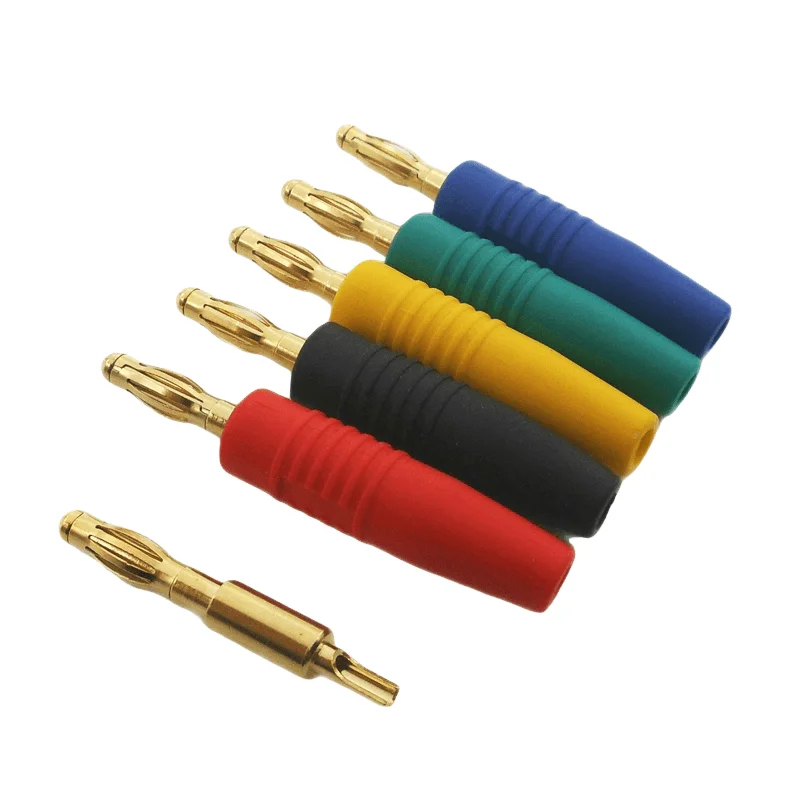 5PCS High quality pure copper gold-plated 4mm banana plug high insulation panel lantern plug banana plug terminal
5PCS High quality pure copper gold-plated 4mm banana plug high insulation panel lantern plug banana plug terminal