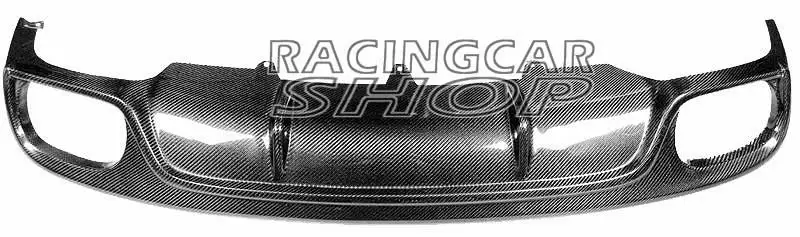 R STYLE Carbon Fiber Rear Diffuser Spoiler For AUDI A4 A4L B9 2013UP