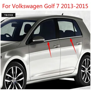 For Volkswagen Golf 7 2013-2015 (4piece) High-quality stainless steel Strips Car Window Trim Decoration Accessories Car styling
For Volkswagen Golf 7 2013-2015 (4piece) High-quality stainless steel Strips Car Window Trim Decoration Accessories Car styling