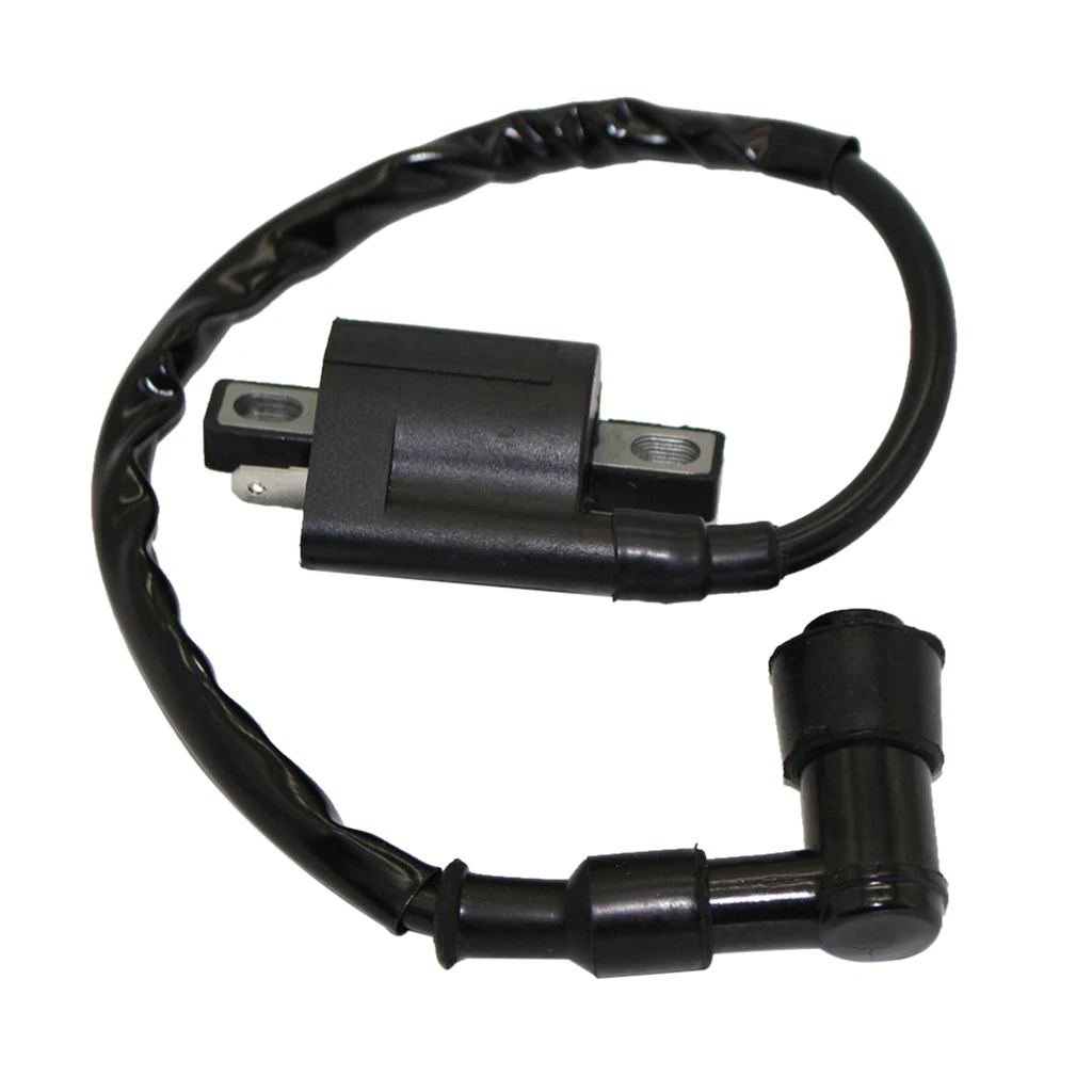 High Performance Ignition Coil Assembly for CG125 Motorcycle - Black High Performance Ignition Coil Assembly for CG125 Motorcycle - Black