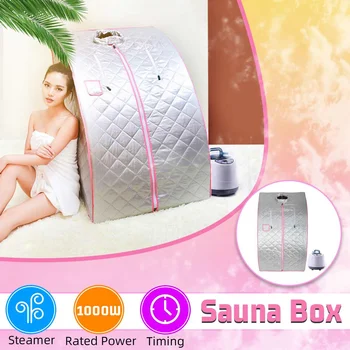 Portable Steam Sauna Home Sauna Generator Slimming Household Sauna Box Ease Insomnia Stainless Steel Pipe Support STEAMER 1000W
Portable Steam Sauna Home Sauna Generator Slimming Household Sauna Box Ease Insomnia Stainless Steel Pipe Support STEAMER 1000W
