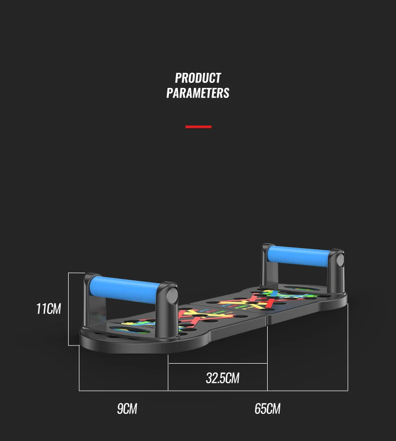 23 in 1 Push Up RACK Training Board Multi-functional Portable Push-up Bracket Board Home Fitness Abdominal muscle strength board
23 in 1 Push Up RACK Training Board Multi-functional Portable Push-up Bracket Board Home Fitness Abdominal muscle strength board