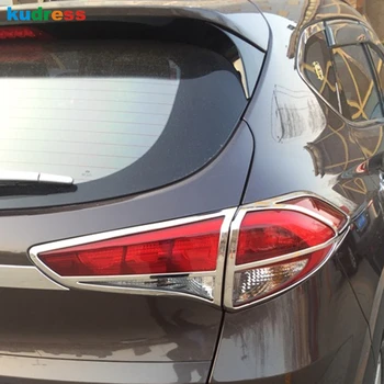Rear Light Cover Trim For Hyundai Tucson 2016 2017 2018 ABS Chrome Taillight Tail Lamp Protector Trims Sticker Car Accessories 
Rear Light Cover Trim For Hyundai Tucson 2016 2017 2018 ABS Chrome Taillight Tail Lamp Protector Trims Sticker Car Accessories