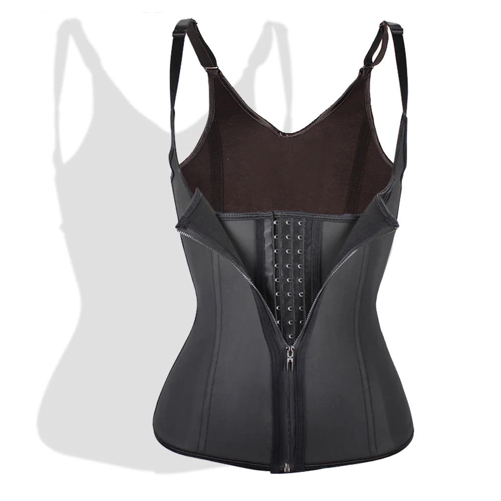 Hook+Zipper Sauna Sweat Body Shaper Neoprene Women Slimming Waist Trainer Vest Sports Trainer Top with Coat Body Shapewear
Hook+Zipper Sauna Sweat Body Shaper Neoprene Women Slimming Waist Trainer Vest Sports Trainer Top with Coat Body Shapewear