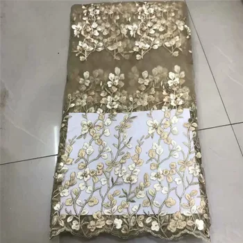 African Lace Fabric 2019 French Cord Lace Fabric Embroidered Nigerian Tulle Lace Fabric With Stones For Weddings dress df4-59
African Lace Fabric 2019 French Cord Lace Fabric Embroidered Nigerian Tulle Lace Fabric With Stones For Weddings dress df4-59