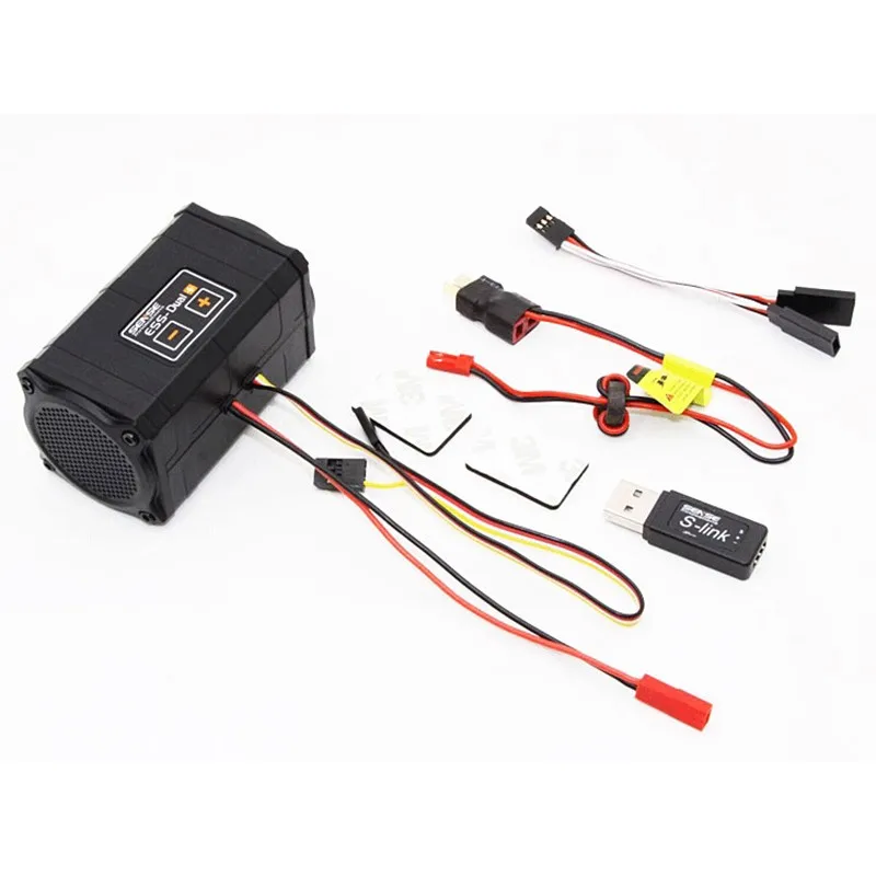 XQRC RC Car Sense ESS-ONE ESS-DUAL 2 Speakers Engine Sound Simulator For Axial SCX10 II WRAITH TRX-4 TRX4 TRX6 
XQRC RC Car Sense ESS-ONE ESS-DUAL 2 Speakers Engine Sound Simulator For Axial SCX10 II WRAITH TRX-4 TRX4 TRX6
