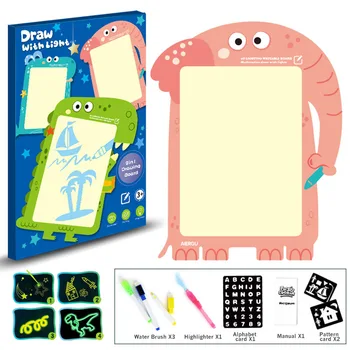 A3 multifunctional 2 in 1 fluorescent drawing board writing and painting handwriting board children's luminous graffiti writing
A3 multifunctional 2 in 1 fluorescent drawing board writing and painting handwriting board children's luminous graffiti writing