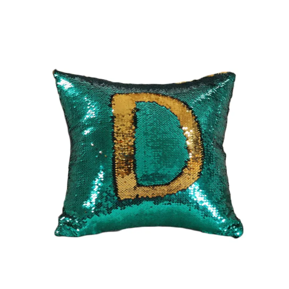 40*40cm Letter Printing Shiny Sequin Pillowcase Pillow Cover Sofa Cushion Cover Reversible Decorative Pillow Case for Home Car
40*40cm Letter Printing Shiny Sequin Pillowcase Pillow Cover Sofa Cushion Cover Reversible Decorative Pillow Case for Home Car
