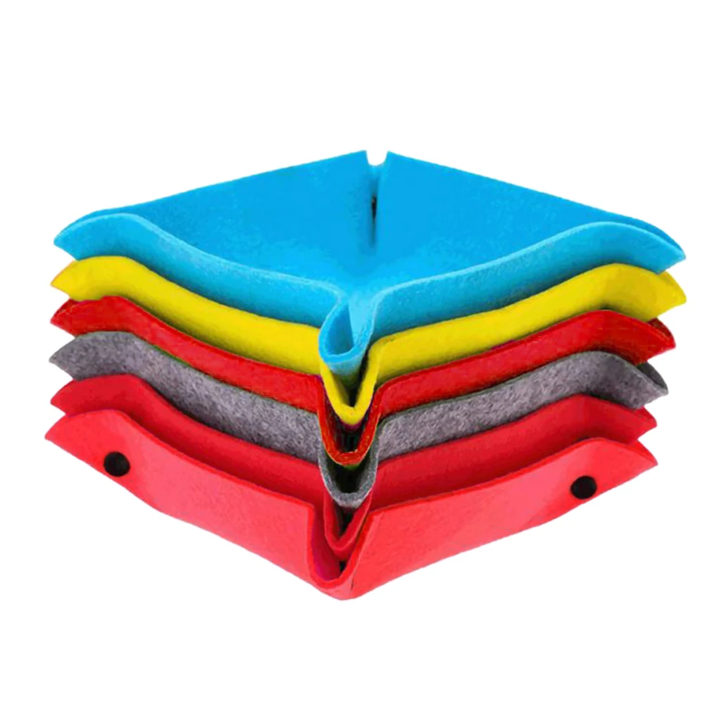 Brand New High Quality Felt DND Dice Tray Board Game Foldable Storage Box Square Jewelry Key Wallet Coin Desktop Sundries Bins
Brand New High Quality Felt DND Dice Tray Board Game Foldable Storage Box Square Jewelry Key Wallet Coin Desktop Sundries Bins