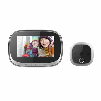 1 Set Visual Doorbell Mobile Detection 4.3 Inch Cat Eye Visual Doorbell Peephole Camera Smart Doorbell for Home
1 Set Visual Doorbell Mobile Detection 4.3 Inch Cat Eye Visual Doorbell Peephole Camera Smart Doorbell for Home