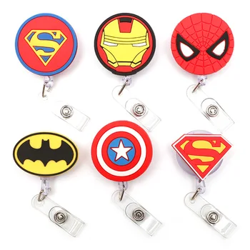 Cartoon Circular Logo Man Pattern Plastic Badge Reel Holder Elastic Name Card Simple & Easy To Use For Nurse & Students
Cartoon Circular Logo Man Pattern Plastic Badge Reel Holder Elastic Name Card Simple & Easy To Use For Nurse & Students