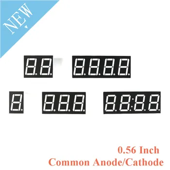 0.56 Inch Digital Tube 1Bit 2Bit 3Bit 4Bit 7 Segment 0.56" LED Display Common Anode Common Cathode Clock 0.56inch Red DIY Kit
0.56 Inch Digital Tube 1Bit 2Bit 3Bit 4Bit 7 Segment 0.56" LED Display Common Anode Common Cathode Clock 0.56inch Red DIY Kit