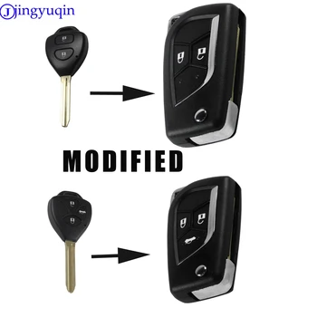 jingyuqin New Upgrade Flip Folding Key Shell for Toyota Corolla Rav4 Vios Yaris 2/3 Buttons Modified Remote Car Key Case
jingyuqin New Upgrade Flip Folding Key Shell for Toyota Corolla Rav4 Vios Yaris 2/3 Buttons Modified Remote Car Key Case