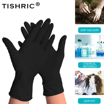TISHRIC Nitrile Gloves Blue/Black Waterproof Allergy Free Disposable Gloves Latex Safety Work Gloves Rubber Gloves Medical
TISHRIC Nitrile Gloves Blue/Black Waterproof Allergy Free Disposable Gloves Latex Safety Work Gloves Rubber Gloves Medical