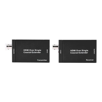 1080P HD Over Single Coaxial Transmitter & Receiver IR TX RX with Cable For Home Use Extender Field Network IR Blaster
1080P HD Over Single Coaxial Transmitter & Receiver IR TX RX with Cable For Home Use Extender Field Network IR Blaster