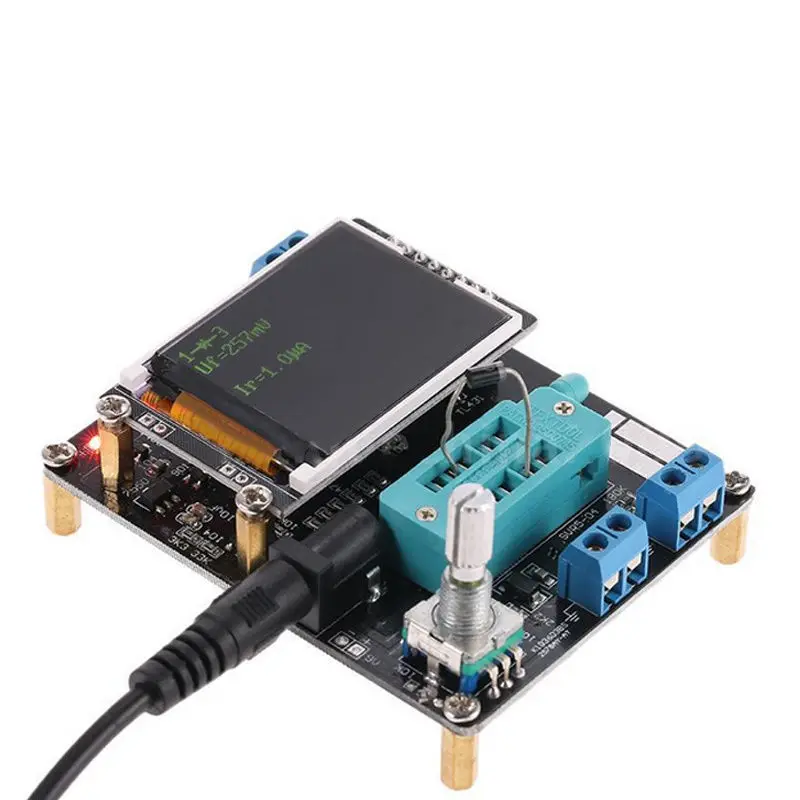 Soldered LCD GM328A Transistor Tester Diode Capacitance Voltage Frequency Meter ESR PWM Square Wave Signal Generator SMT Monitor
Soldered LCD GM328A Transistor Tester Diode Capacitance Voltage Frequency Meter ESR PWM Square Wave Signal Generator SMT Monitor