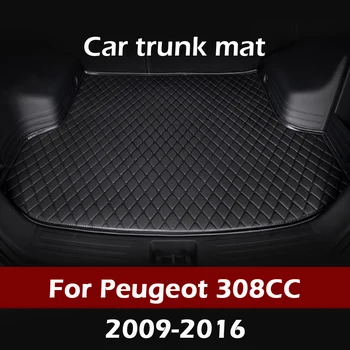 

MIDOON Car trunk mat for Peugeot 308CC 2009 2010 2011 2012 2013 2014 2015 2016 cargo liner carpet interior accessories cover