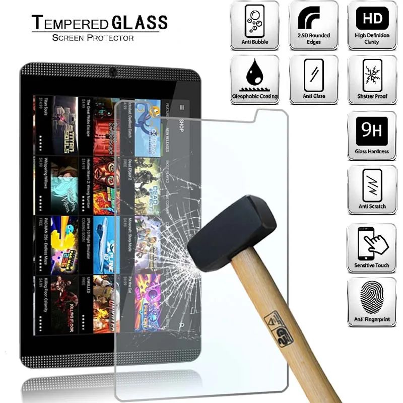 Tablet Tempered Glass Screen Protector Cover for Nvidia Shield K1 8-inch Tablet Computer Screen High-Definition Wear-Resistant
Tablet Tempered Glass Screen Protector Cover for Nvidia Shield K1 8-inch Tablet Computer Screen High-Definition Wear-Resistant