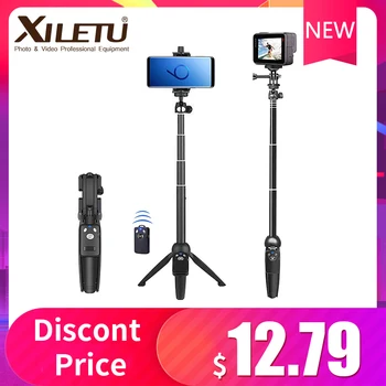 Portable Bluetooth Selfie Stick with Tripod Extendable Foldable Monopod for iphone 11 x Huawei Xiaomi Action Camera DSLR
Portable Bluetooth Selfie Stick with Tripod Extendable Foldable Monopod for iphone 11 x Huawei Xiaomi Action Camera DSLR