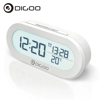 DIGOO DG-AN0471 Digital Alarm Clock Temperature Display with Snooze Function Mute Desktop Electronic Bcaklight Table Clocks
DIGOO DG-AN0471 Digital Alarm Clock Temperature Display with Snooze Function Mute Desktop Electronic Bcaklight Table Clocks