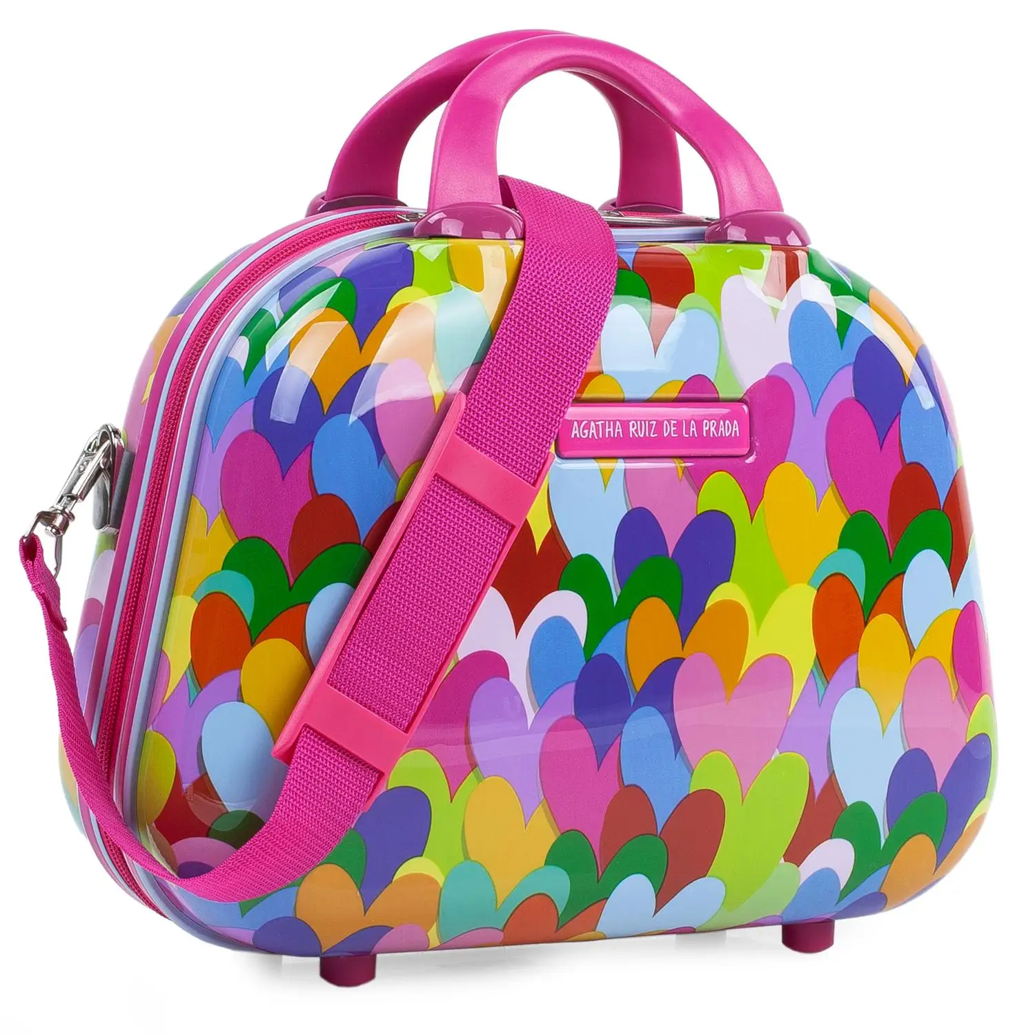 AGATHA RUIZ DE LA PRADA CUORI COLORI borsa Da Viaggio Grande Rigida In  Policarbonato 131135 - AliExpress Luggage \u0026 Bags