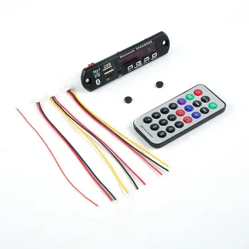 New Lossless Bluetooth MP3 WMA Decoder Board with Remote Control Audio Module Support AUX TF USB FM Radio
New Lossless Bluetooth MP3 WMA Decoder Board with Remote Control Audio Module Support AUX TF USB FM Radio