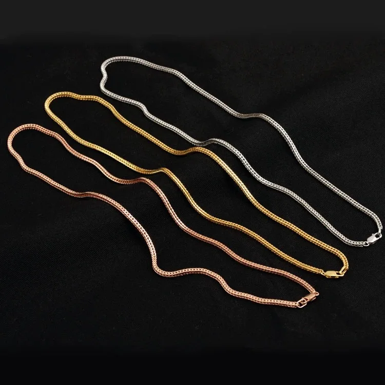 925 Sterling Silver Chopin Chain Platinum Rose Gold Color Long 40, 45, 50, 55, 60, 65, 70, 80cm Wide 1.6mm Men Women Necklace 5 Mallzona H9b8db23ea7b94b129df7291daae2c230q 925 Sterling Silver Chopin Chain Platinum Rose Gold Color Long 40, 45, 50, 55, 60, 65, 70, 80cm Wide 1.6mm Men Women Necklace Mallzona