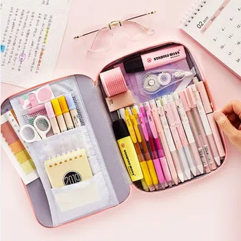 Kawaii Pencil Case Large Capacity Pen Box Multi-function Student Gift Storage Bag Cute carttoon For Ipad Phone School Stationery
Kawaii Pencil Case Large Capacity Pen Box Multi-function Student Gift Storage Bag Cute carttoon For Ipad Phone School Stationery