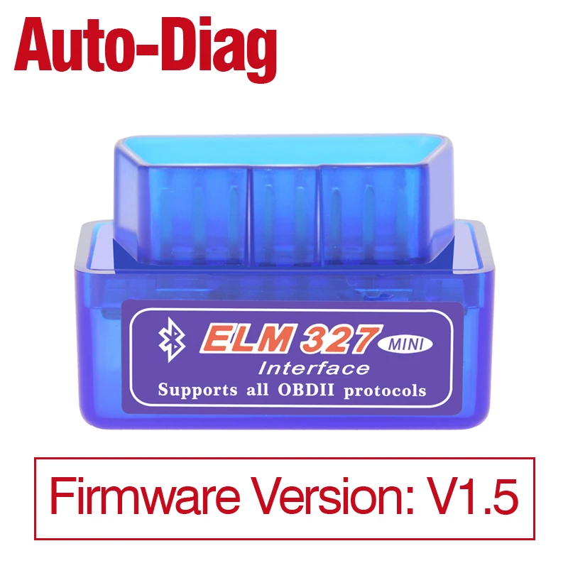 1Pc Mini ELM327 Bluetooth V1.5 OBD2 Car Diagnostic Tool Mini ELM 327 Bluetooth For Android/Symbian OBDII Scanner No PIC18F25K80
1Pc Mini ELM327 Bluetooth V1.5 OBD2 Car Diagnostic Tool Mini ELM 327 Bluetooth For Android/Symbian OBDII Scanner No PIC18F25K80