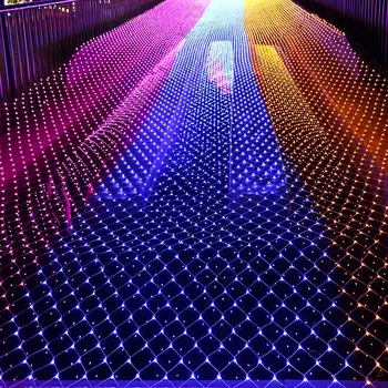 3m*2m LED Net Lights Outdoor Mesh Christmas String Light Waterproof Landscape Wedding Holiday Xmas fairy Lamp Decoration EU 220V
3m*2m LED Net Lights Outdoor Mesh Christmas String Light Waterproof Landscape Wedding Holiday Xmas fairy Lamp Decoration EU 220V