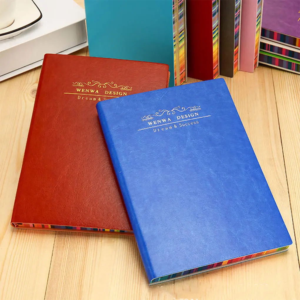 Rainbow Edge A5 Notebook Leather Daily Weekly Planner Book Time Management Office School Travelling Paper Notepad
Rainbow Edge A5 Notebook Leather Daily Weekly Planner Book Time Management Office School Travelling Paper Notepad
