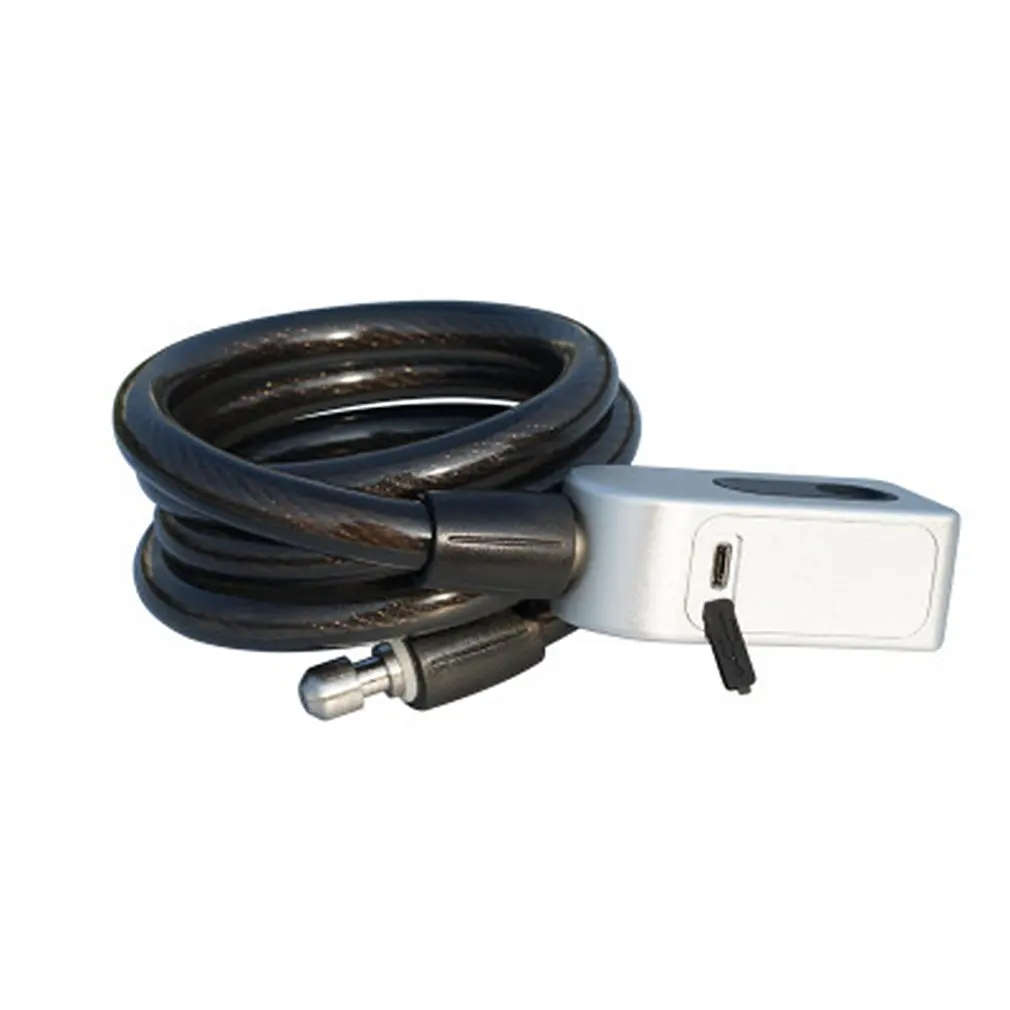 Intelligent Steel Ring Lock Bicycle Lock Mountain Bike Lock Anti-theft Lock Steel Cable Lock Smart Bicycle Lock