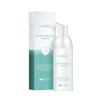 Toothpaste Mousse Clean Tooth Mousse Remove Tooth Stains Whitening Teeth Foam Toothpaste Oral Hygiene Pressing Foam 60ml
Toothpaste Mousse Clean Tooth Mousse Remove Tooth Stains Whitening Teeth Foam Toothpaste Oral Hygiene Pressing Foam 60ml