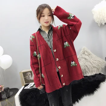 2020 Women Cardigans Sweater Printed Christmas Loose Knitwear Holiday Knitted Warm Outwear Spring Jacket Coat VKSW1046
2020 Women Cardigans Sweater Printed Christmas Loose Knitwear Holiday Knitted Warm Outwear Spring Jacket Coat VKSW1046
